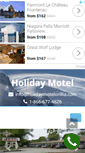 Mobile Screenshot of holidaymotelorillia.com
